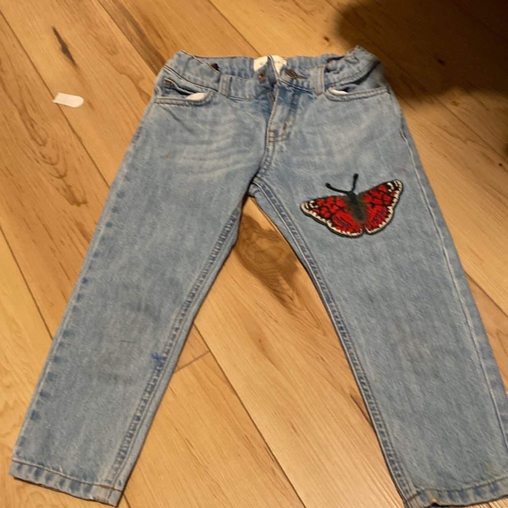 Gucci girls jeans size 4